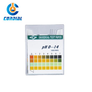 CORDIAL 0-14/1-14 PH Test Strips High Accuracy for Laboratory Use