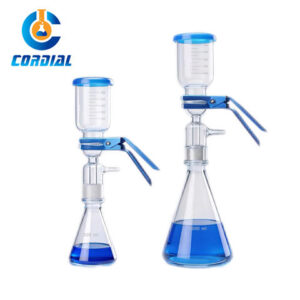 CORDIAL 500/1000/2000ml Borosilicate Glass Vacuum Filtration System for Laboratory Use