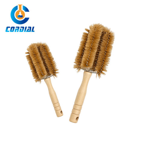 CORDIAL Clean Beaker Brush with Wooden Handle in Laboratory/ Kitchen Use
