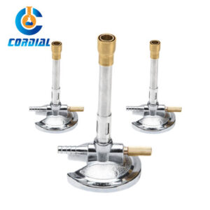 CORDIAL Natural Gas Bunsen Burner with Gas Control for Lab Test