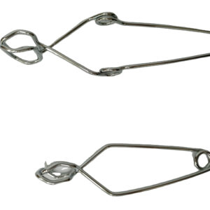 Custom Chemistry Laboratory Experiment Medical Equipment Acid and Alkali Resistant Stainless Steel Holder Clip Test Tube Clamp
