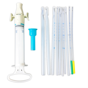 Manual Vacuum Aspiration (MVA) Kit – Double-Valve Aspirator + Cannulas, Disposable Gynecology (AMIU)