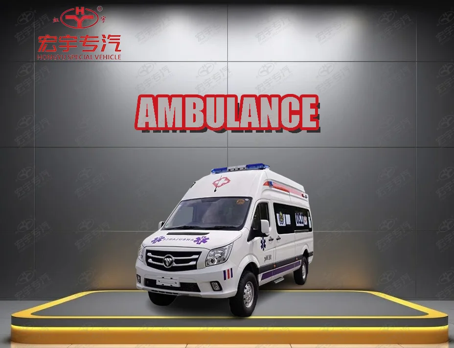 Foton 4x4 Off-Road Fully-Equipped Ambulance – Mobile ICU Emergency Vehicle