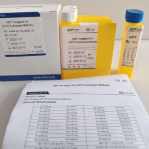 Getein Amylase (AMY) Reagent Kit – EPS Substrate Method, Clinical Chemistry (Pancreatic Function)