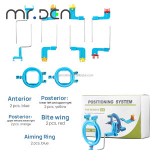 Mr.Den Dental X Ray Film Positioner Dental Endodontic Set Complete Film Positioning System for X-Ray File Holder CE Certified
