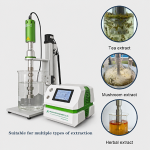 JH1500W 20kHz 1500W Laboratory Ultrasonic Homogenizer / Sonicator with Titanium Probe & Electric Bracket