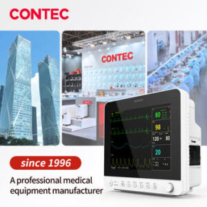 CONTEC CMS8000-1 12-Lead ECG Patient Monitor with Stand