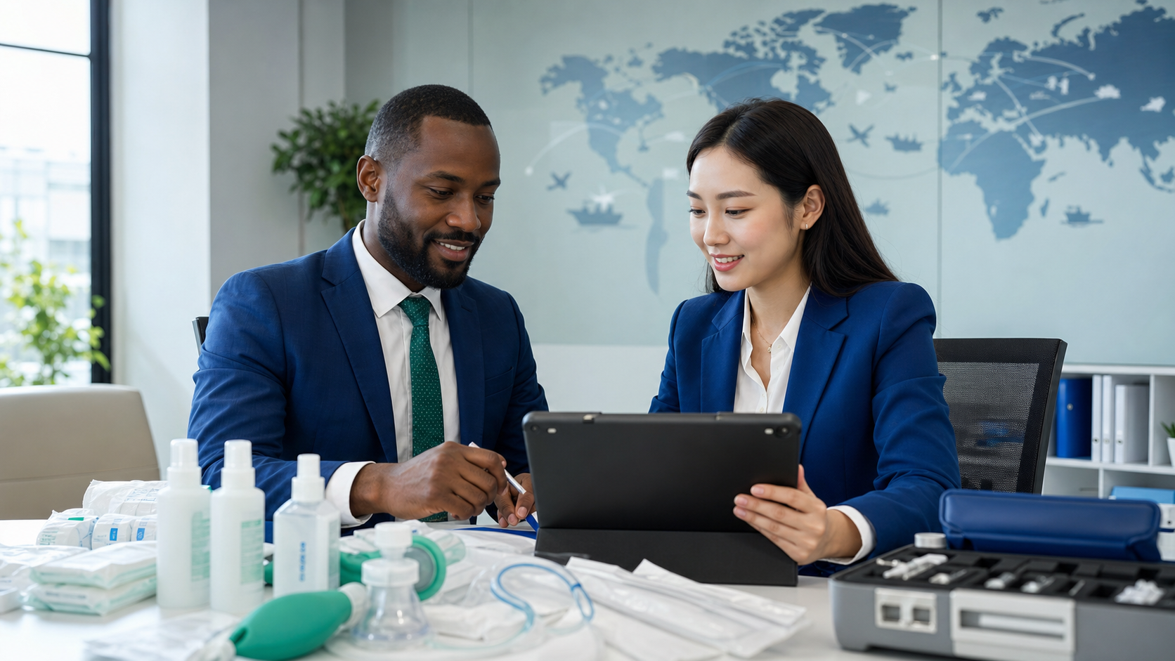 MEDINGS medical trade team coordinating healthcare sourcing