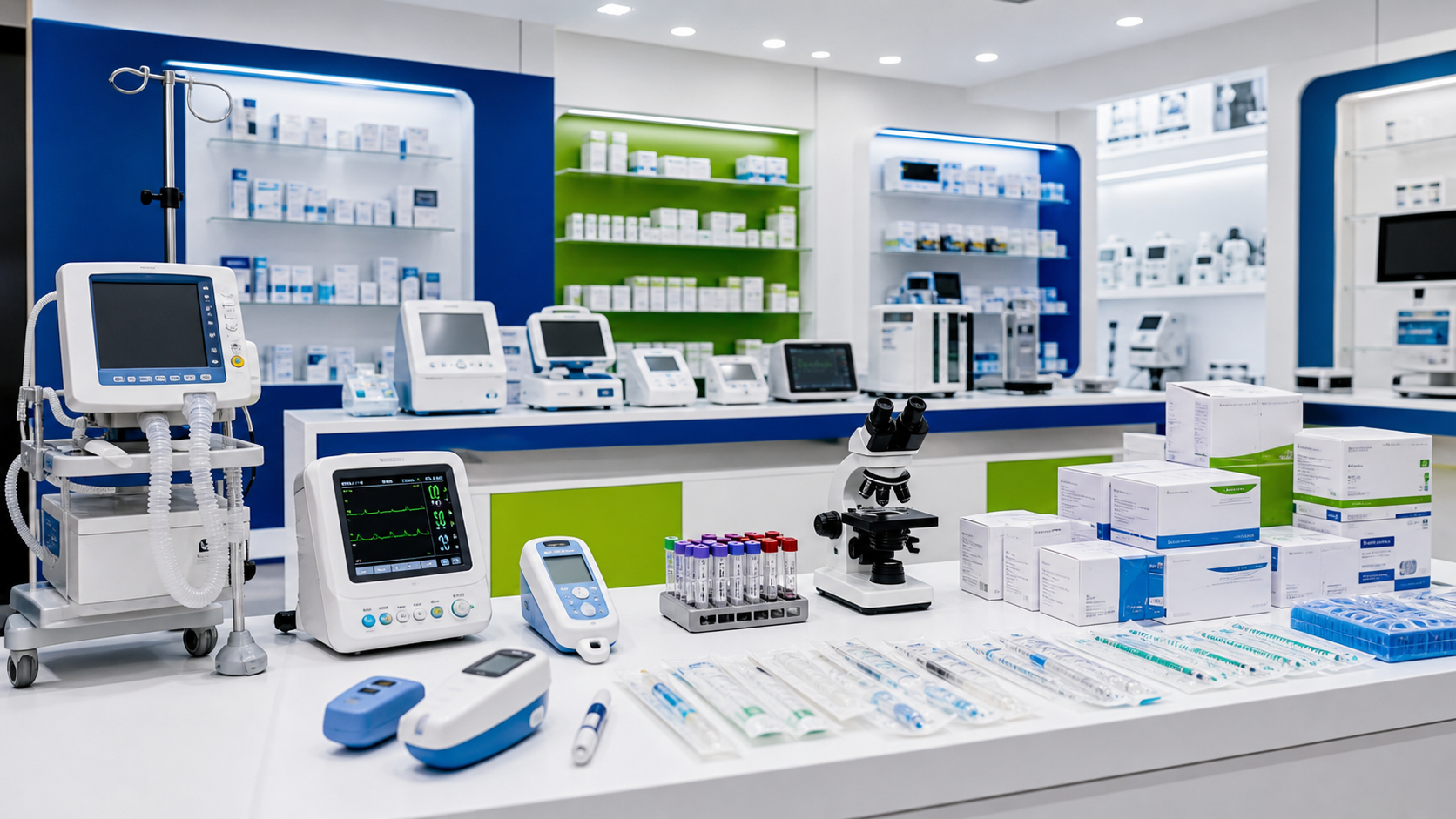 Medical equipment and consumables sourced by MEDINGS