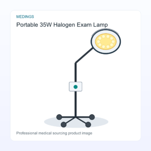 Portable Mobile 35W Halogen Examination Lamp for Hospital